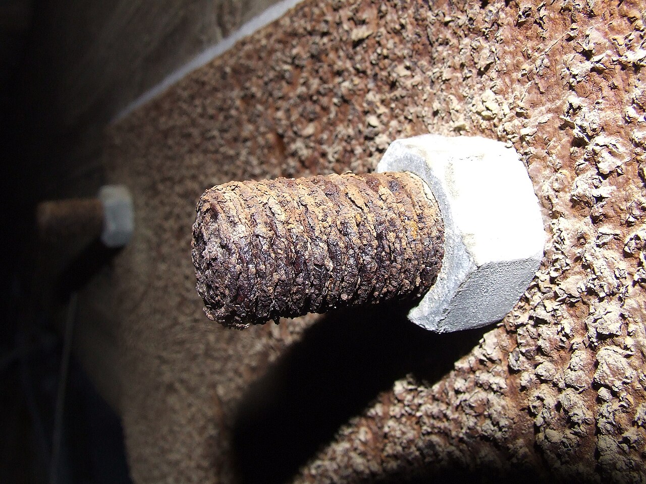 Corrosion profile photo